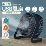 8吋USB插電靜音風扇- 360度旋轉 辦公室 8吋風扇 隨身風扇 靜音風扇 USB風扇 迷你風扇 插電風扇