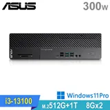 (商用)ASUS M700SE(i3-13100/16G/1TB HDD+512G SSD/W11P)