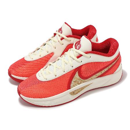 Nike 籃球鞋 Giannis Freak 6 EP 男鞋 橘紅 China 字母哥 希臘怪物 HQ4079-100