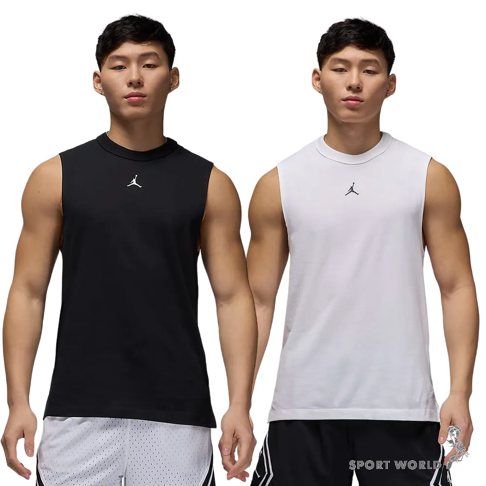 Nike 無袖背心 男裝 排汗 喬丹 黑/白 FN5857-010/FN5857-100