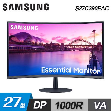 【福利品】SAMSUNG 27型 S27C390EAC 1000R 曲面螢幕