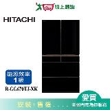 HITACHI日立日立622L六門琉璃變頻冰箱R-GG670TJ-XK 含配送+安裝【愛買】