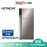 HITACHI日立日立570L經典鋼板兩門變頻冰箱HRTN8601DF-BSLTW 含配送+安裝【愛買】