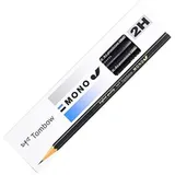 製圖鉛筆2H／12入【蜻蜓牌TOMBOW】 TAAZE讀冊生活