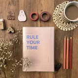 Rule Your Time 頁碼筆記本 v.3 [奶茶]【Dimanche迪夢奇】 TAAZE讀冊生活