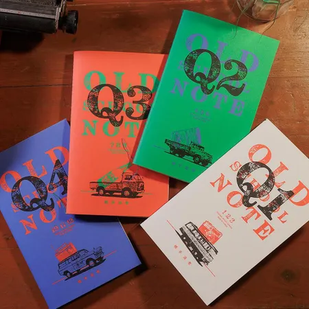 2023老派手帳：四季套組4入／無時效【報時光】 TAAZE讀冊生活 - friDay購物