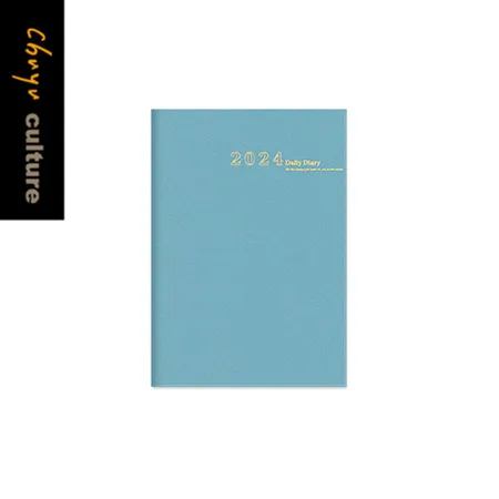 2024年B6日誌內頁 1日1頁 -03灰藍【珠友文化】 TAAZE讀冊