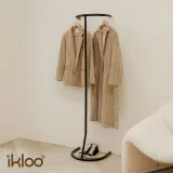 【ikloo】U型簡約靠牆衣架