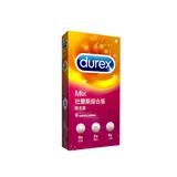 綜合裝保險套-超薄x2+螺紋2+凸點x2 6片 Durex【杜蕾斯】 TAAZE讀冊生活