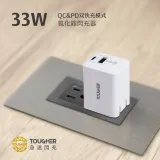 Tougher 33W PD+QC 氮化鎵GaN 閃充充電器