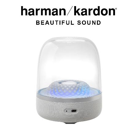 【Harman Kardon】藍牙喇叭 Aura Studio 4 四代無線水母 白色