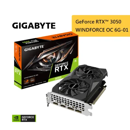 GIGABYTE 技嘉 RTX3050 WINDFORCE OC 6G 顯示卡