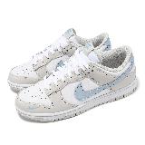 Nike 休閒鞋 Wmns Dunk Low 女鞋 白 藍 低筒 經典 運動鞋 HF0023-100