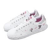 adidas x Hello Kitty 休閒鞋 Stan Smith J 大童 女鞋 白 凱蒂貓 史密斯 IG8407