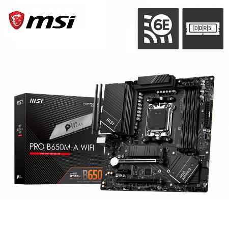 【MSI 微星】PRO B650M-A WIFI 主機板