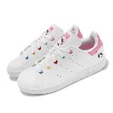 adidas x Hello Kitty 童鞋 Stan Smith C 中童 白 粉 聯名 小朋友 愛迪達 ID7231