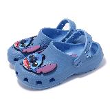 Crocs 洞洞鞋 Stitch Classic Clog K 中童 氧氣藍 史迪奇小克駱格 卡駱馳 2094644TB