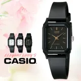 CASIO 卡西歐 復古方形 刻度指針錶 膠質錶帶 生活防水 (LQ-142-1E)