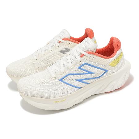 New Balance 慢跑鞋 Fresh Foam X 1080 V13 D 女鞋 寬楦 白 藍 W1080O13-D