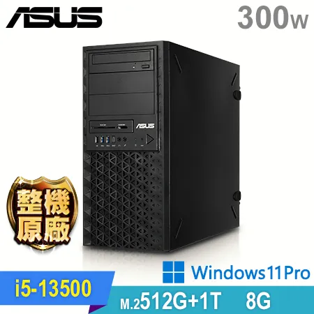 (商用)ASUS 繪圖先鋒 工作站(i5-13500/8G/1TB HDD+512G SSD/300W/W11P)