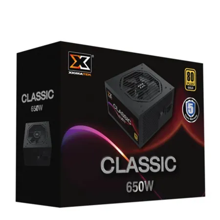 Xigmatek 富鈞 Classic 650W 80Plus 金牌 主日系電容 電源供應器