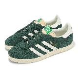 adidas 休閒鞋 Gazelle 森林綠 白 男鞋 女鞋 復古 情侶鞋 板鞋 愛迪達 IF9655