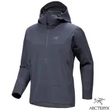 【ARCTERYX 始祖鳥】男 GAMMA HOODY 防風防潑透氣連帽外套/X000007465-30750 深雲層藍