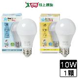 Suoledr索雷特 10W LED燈泡(白光/自然光) E27燈座 CNS認證 無眩光 燈泡 【愛買】