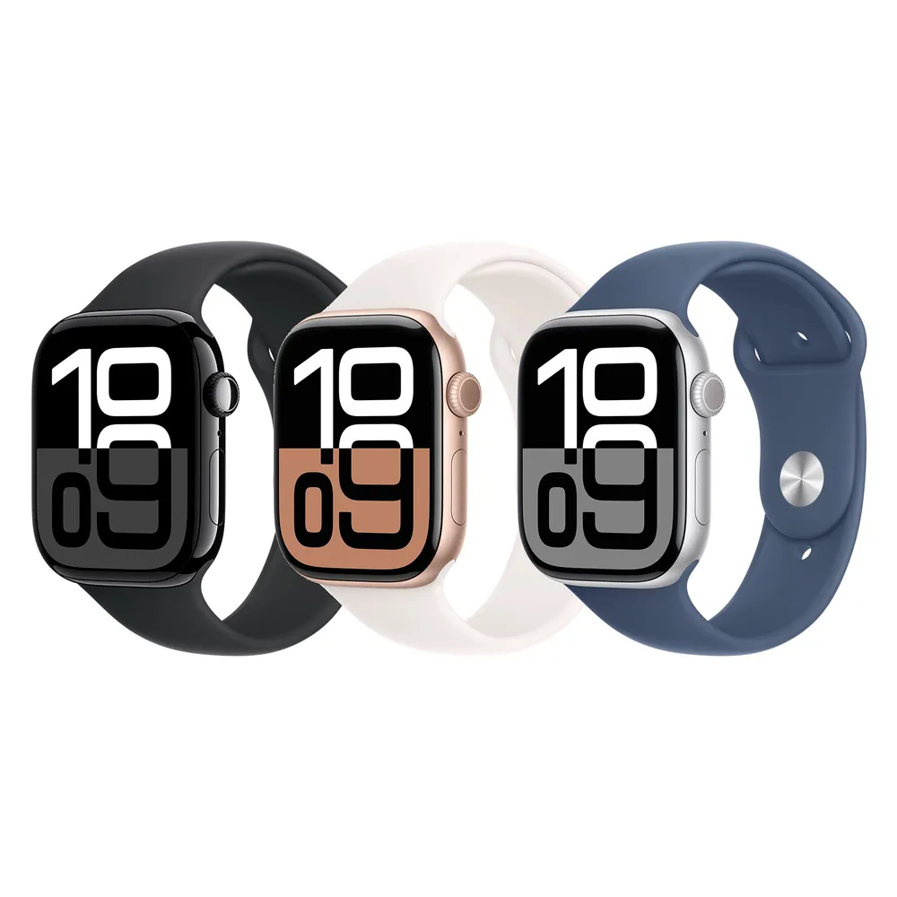 Apple Watch  S10 GPS 46mm (S/M) 鋁金屬錶殼/運動錶帶