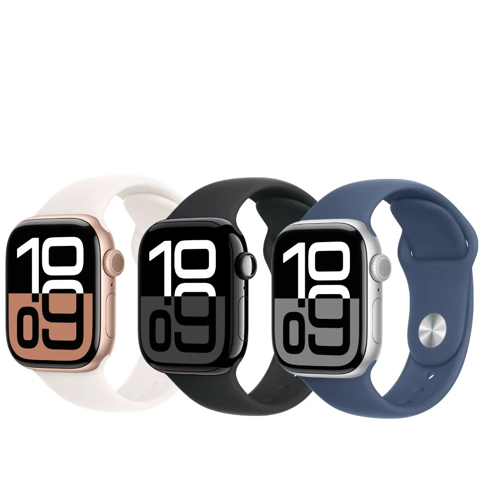 Apple Watch S10 LTE 42mm (S/M) 鋁金屬錶殼/運動錶帶