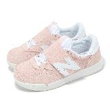 New Balance 童鞋 300 寬楦 粉紅 白 中童 小朋友 魔鬼氈 運動鞋 麂皮 NB PO300SP-W