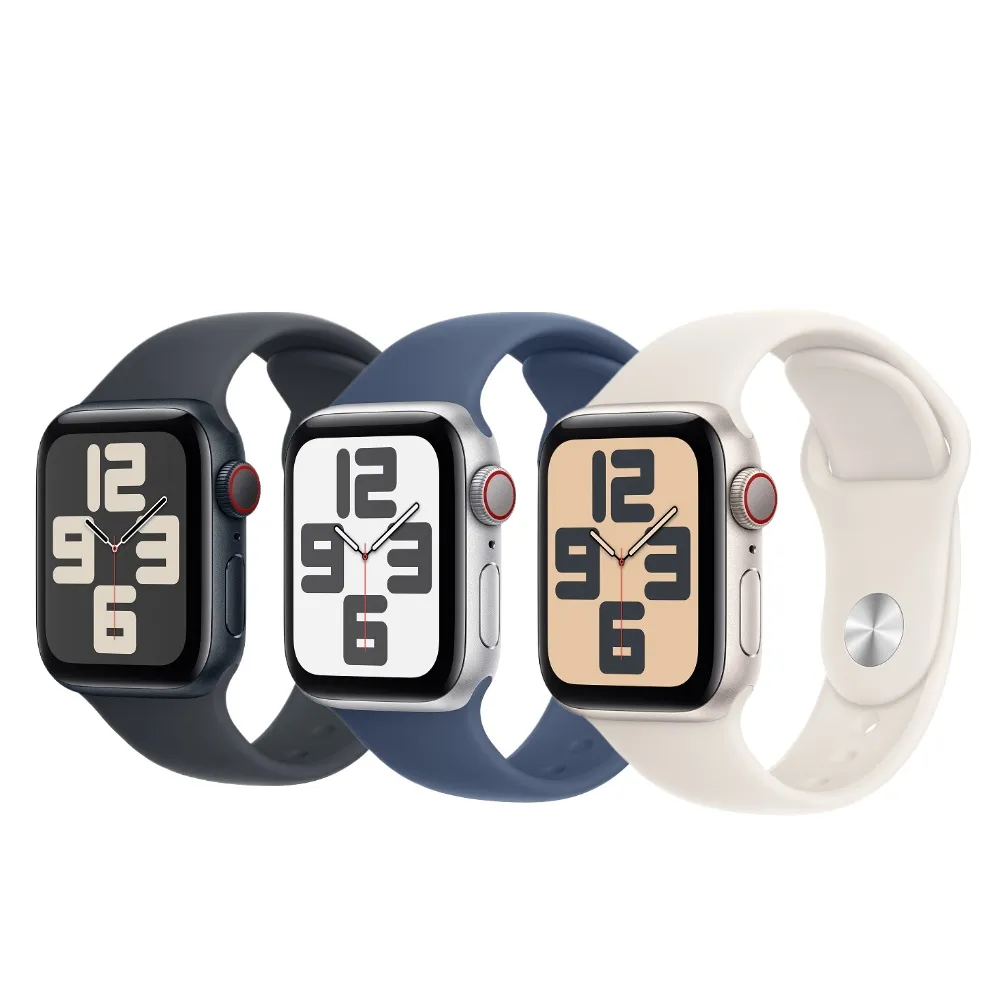 Apple Watch SE2 LTE 40mm (M/L) 鋁金屬錶殼/運動錶帶