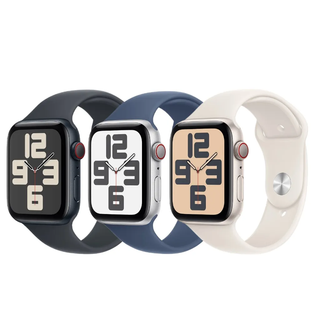 Apple Watch SE2 LTE 44mm (M/L) 鋁金屬錶殼/運動錶帶