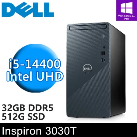 DELL Inspiron 3030T-P4508BTW-SP2(i5-14400/32G/512G/W11P)特仕版