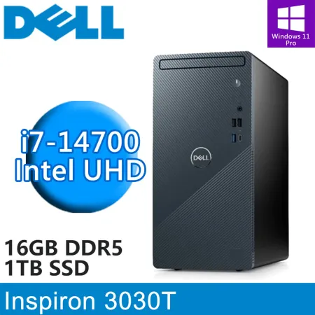 DELL Inspiron 3030T-P4708BTW(i7-14700/16G/1TB SSD/W11P)