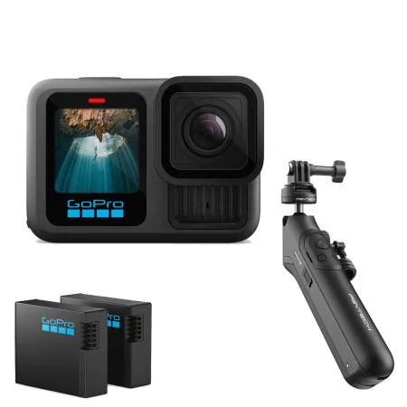 GoPro HERO13 運動攝影機 公司貨 送128G+原廠硬殼包+PGYTECH 充電手持握把+原電*2+清潔組