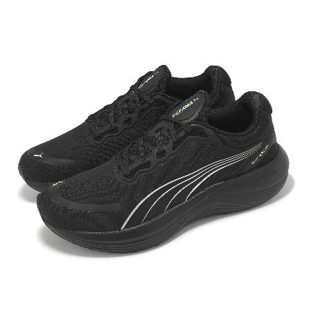 Puma 防潑水慢跑鞋 Scend Pro WTR 男鞋 黑 綠 緩震 運動鞋 31039901 8797274 - friDay購物