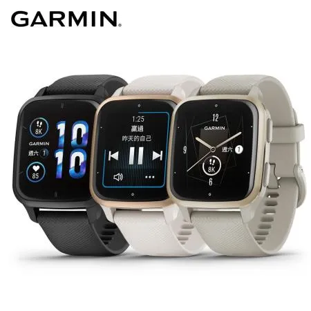 GARMIN VENU SQ 2 Music GPS 智慧腕錶 運動手錶