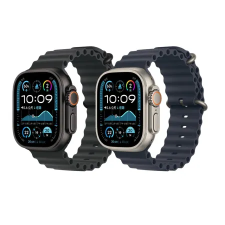 Apple Watch Ultra 2 2024 GPS + 行動網路 49mm 鈦金屬錶殼 海洋錶帶 MX4D3TA/A MX4P3TA/A