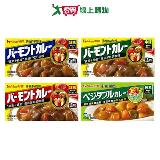好侍佛蒙特咖哩塊系列(辣味/中辣/甜味/素食)(200-230g/盒)【愛買】