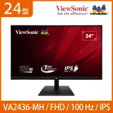 優派ViewSonic VA2436-MH 23.8吋IPS液晶顯示器