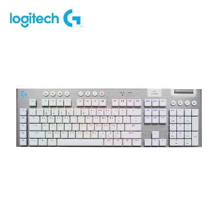 【Logitech G】G915 X 無線機械式電競鍵盤 觸感軸/白色