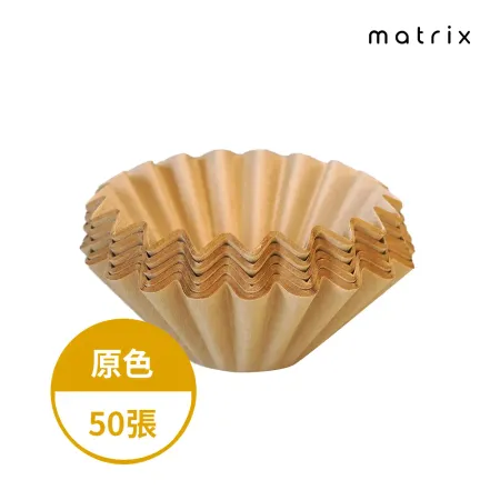 Matrix 185蛋糕型咖啡濾紙-50入 白色/原色