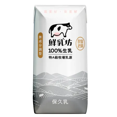 【鮮乳坊】100%生乳保久乳 200ml(共24瓶)x1箱