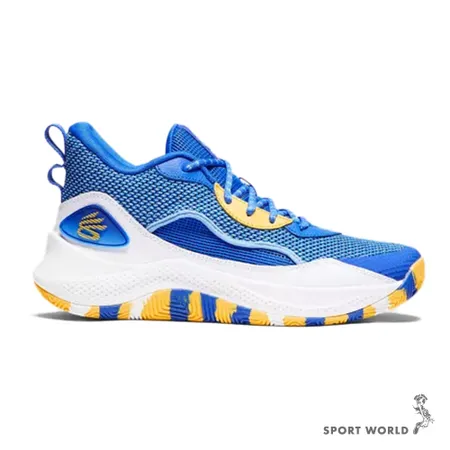 Under Armour UA 籃球鞋 男鞋 中底緩震 CURRY 3Z 24 藍 3027626-400