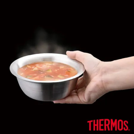 【THERMOS 膳魔師】真空不鏽鋼保溫碗(ROT-001-S)
