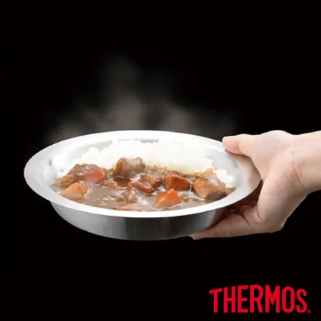 【THERMOS 膳魔師】真空不鏽鋼保溫盤(ROT-002-S)