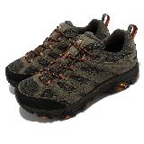 Merrell 登山鞋 Moab 3 GTX 男鞋 寬楦 綠 黑 防水 ML035801W