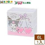 KEYWAY聯府 酷洛米桌上型三層收納盒 6L(櫻桃)三麗鷗正版授權 臺灣製【愛買】