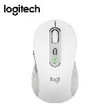 【Logitech 羅技】M750 L 多工靜音無線滑鼠 大手版 白色